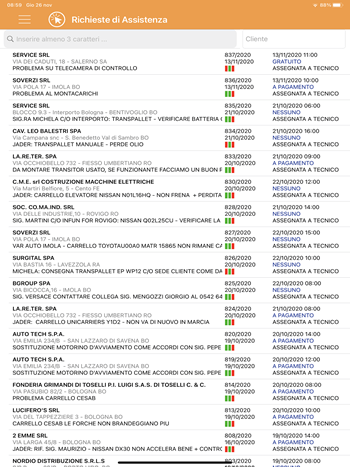 App assistenza tecnica software gestionale sul web App assistenza tecnica software gestionale sul web
