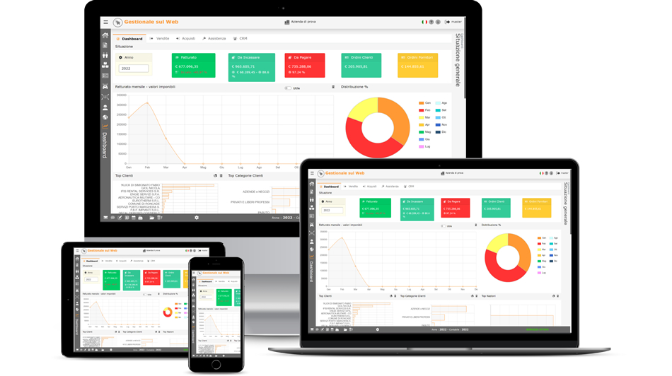 Il software gestionale che funziona su dispositivi mobile